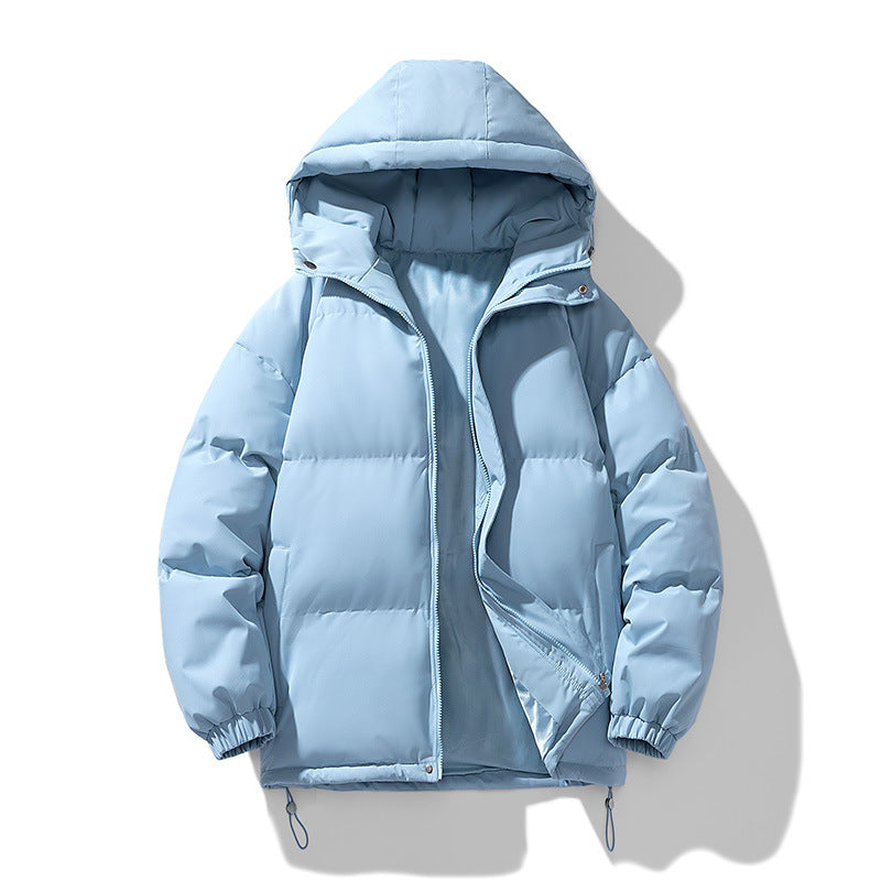 NOUVEAU RICHE Ranches | Gesteppte Puffer-Winterjacke für Herren mit Kapuze - Warme Gefütterte Steppjacke mit Reißverschluss, Stehkragen & Winddichter Wattierung