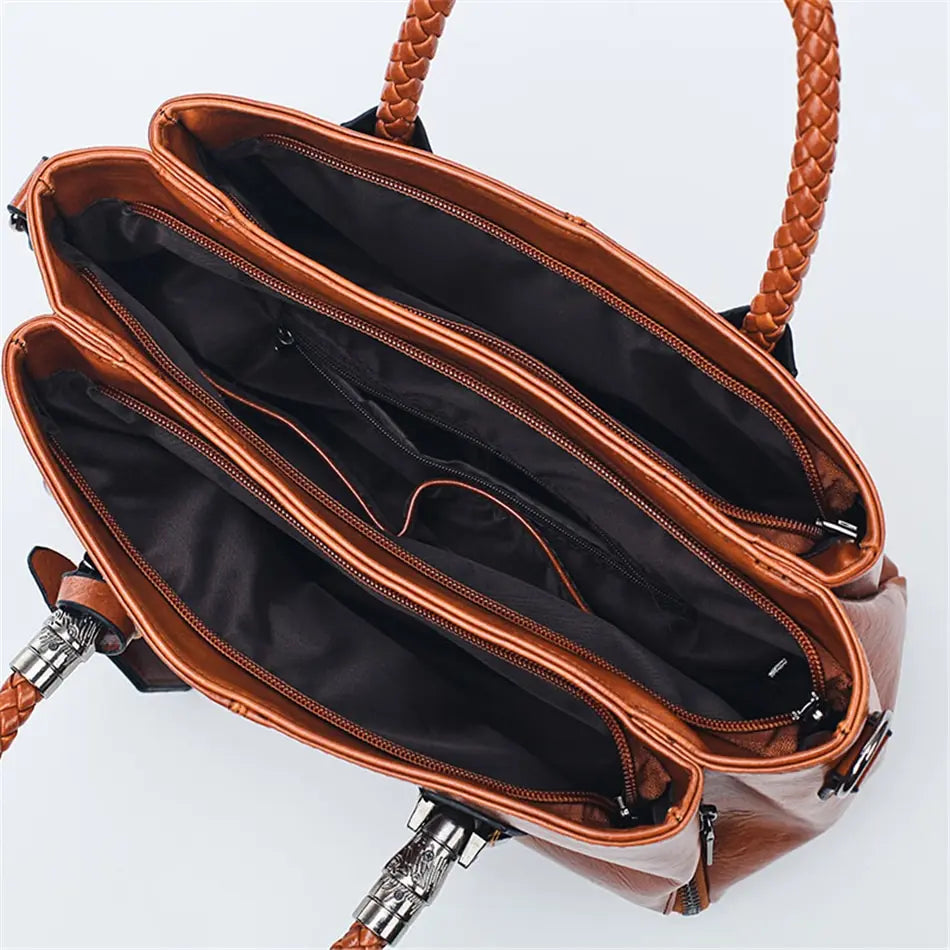 NOUVEAU RICHE Damen Große Tasche – Geräumige Handtasche mit Eleganz und Großzügigem Design