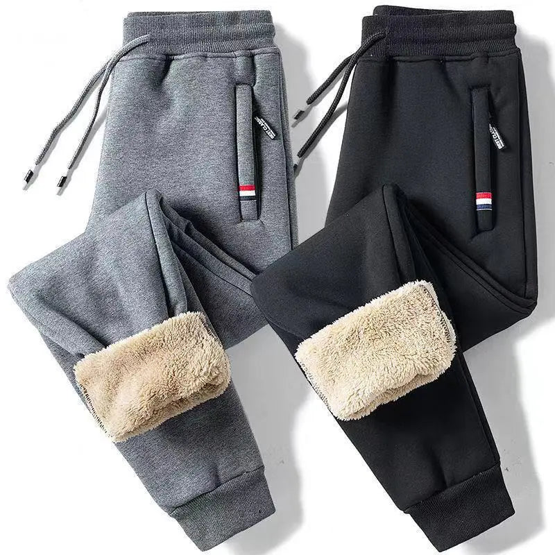 NOUVEAU RICHE Mane | Winter-Jogginghose | Gerade geschnittene Fleecehose