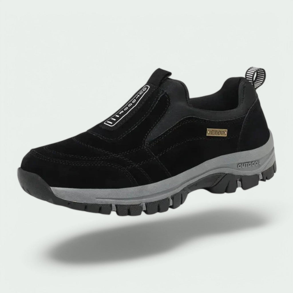 NOUVEAU RICHE Herren Wanderschuhe – Ergonomisch & Gegen Müde Füße Schwarz
