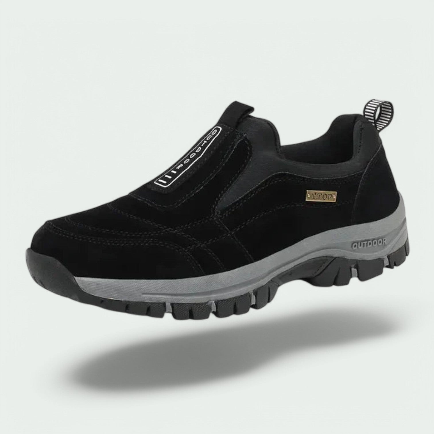 NOUVEAU RICHE Herren Wanderschuhe – Ergonomisch & Gegen Müde Füße Schwarz