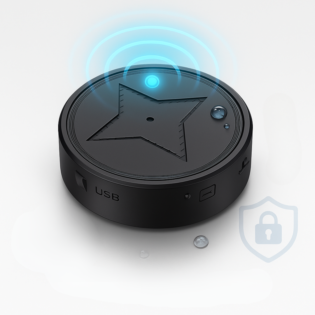 NOUVEAU RICHE GPS-Fahrzeugtracker Magnetische Halterung Kompakt Echtzeitsicherheit
