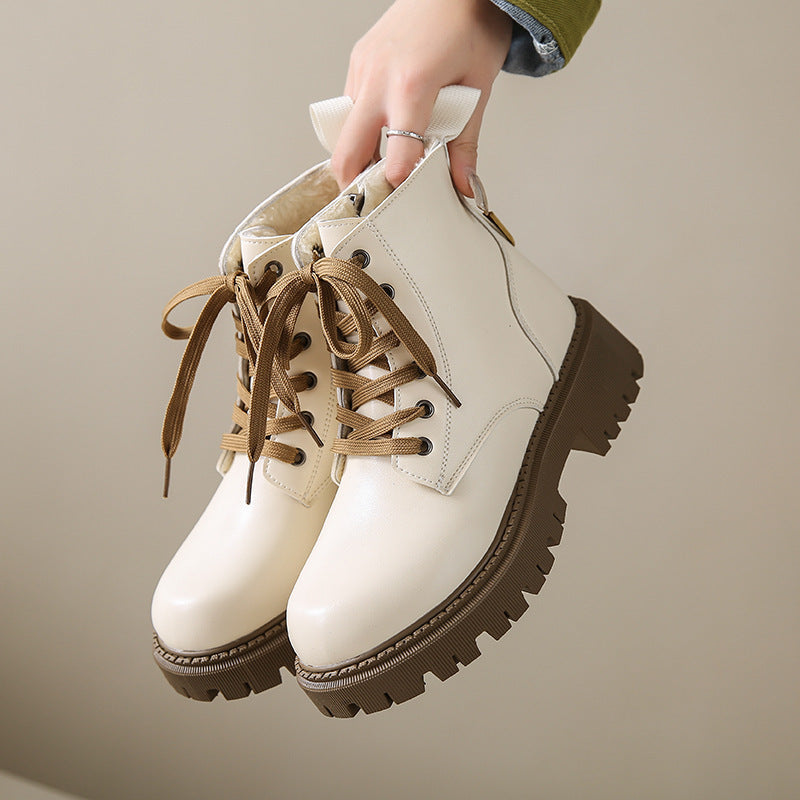 Flōre | Women's Boots | Side Zipper Round Toe