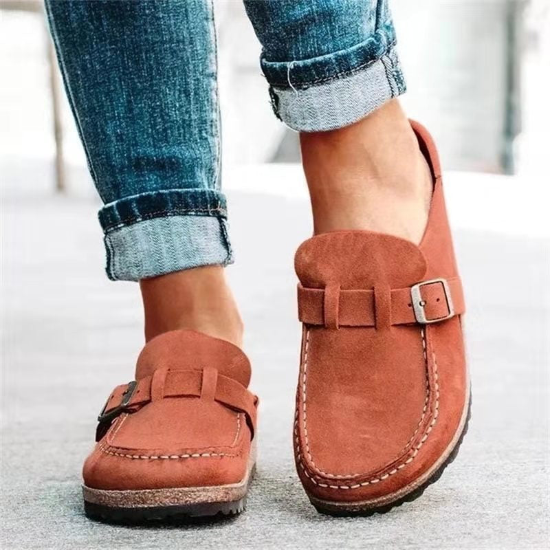 NOUVEAU RICHE Lässige Komfort Clogs Für Den Ganztägigen Alltag Und Stil Orange