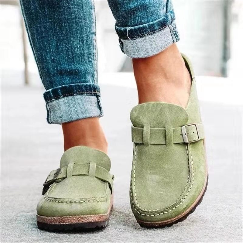 NOUVEAU RICHE Lässige Komfort Clogs Für Den Ganztägigen Alltag Und Stil Grün