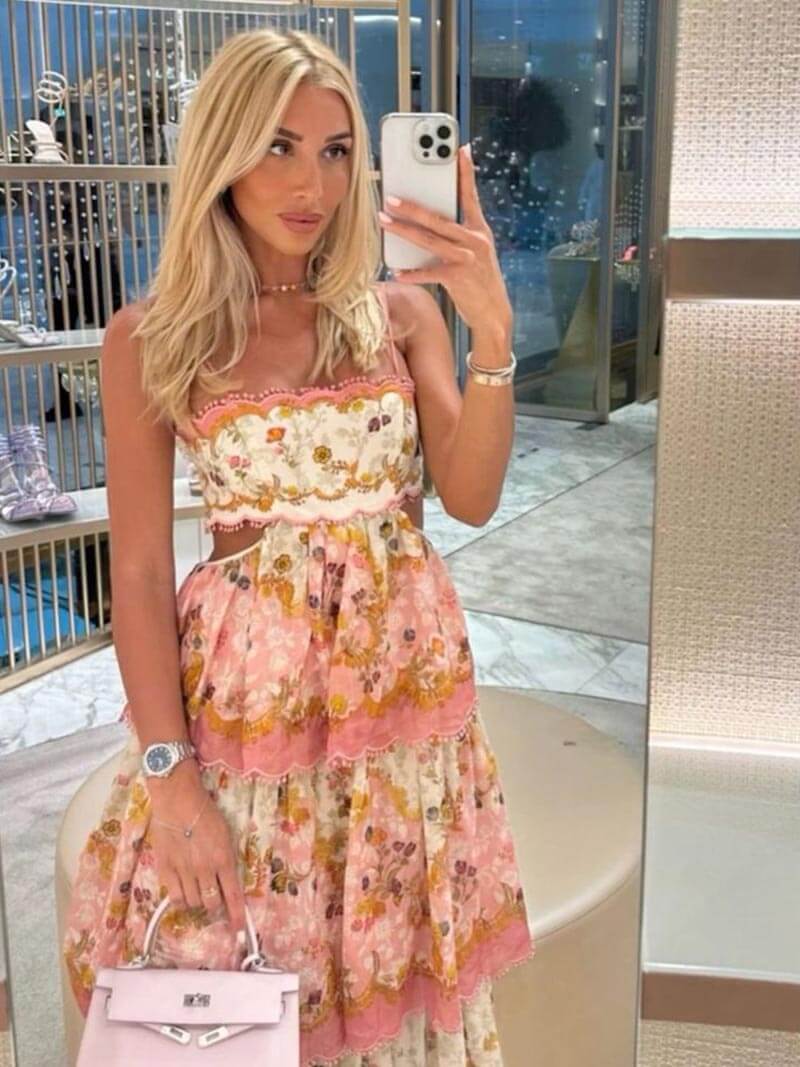 NOUVEAU RICHE Elegantes Maureen Maxikleid Für Den Sommer Mit Bequemem Schnitt Und Stilvollem Design