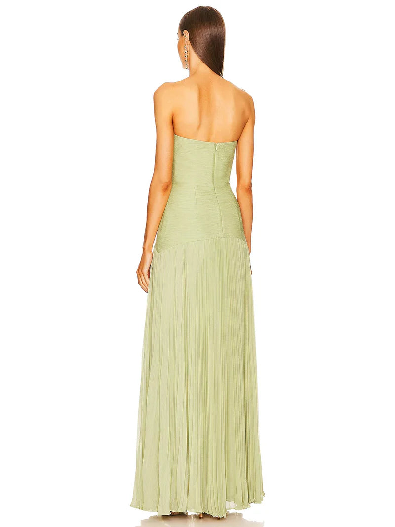 NOUVEAU RICHE Ärmelloses Maxikleid Mit Tiefer Taille Und Atmungsaktivem