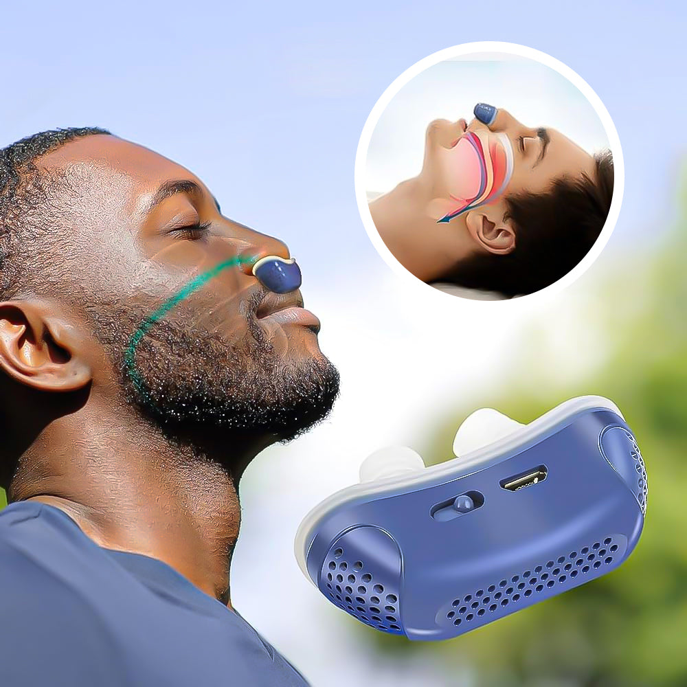 NOUVEAU RICHE AirEase Micro-CPAP Schlafapnoe-Gerät – Kompaktes, Tragbares CPAP