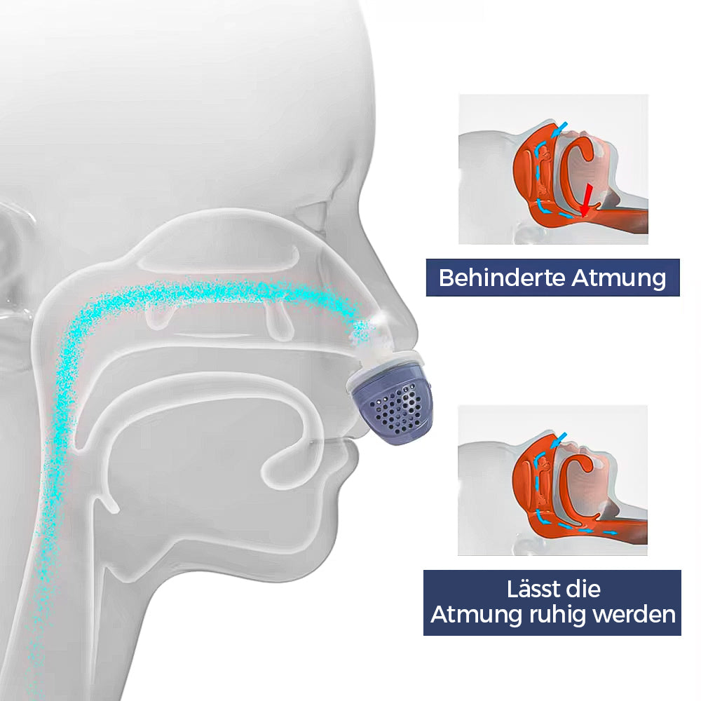NOUVEAU RICHE AirEase Micro-CPAP Schlafapnoe-Gerät – Kompaktes, Tragbares CPAP