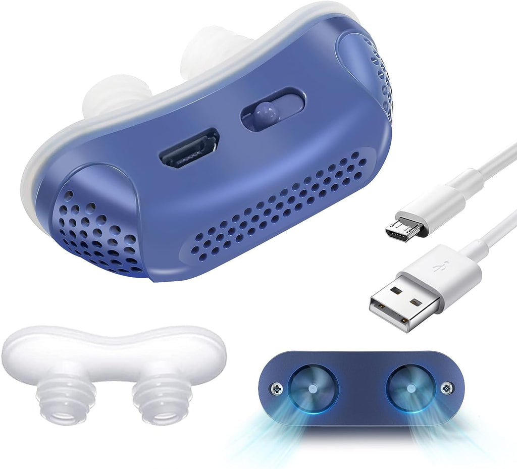 NOUVEAU RICHE Kompaktes Nasengerät ohne Maske – Leises, USB-aufladbares Gerät für die Nase, ohne Bänder oder Schläuche