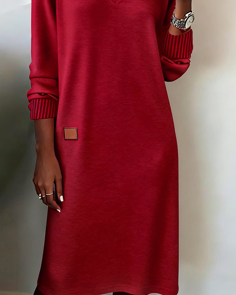 NOUVEAU RICHE Damen Strickkleid – Weicher Strick & Elastische Passform