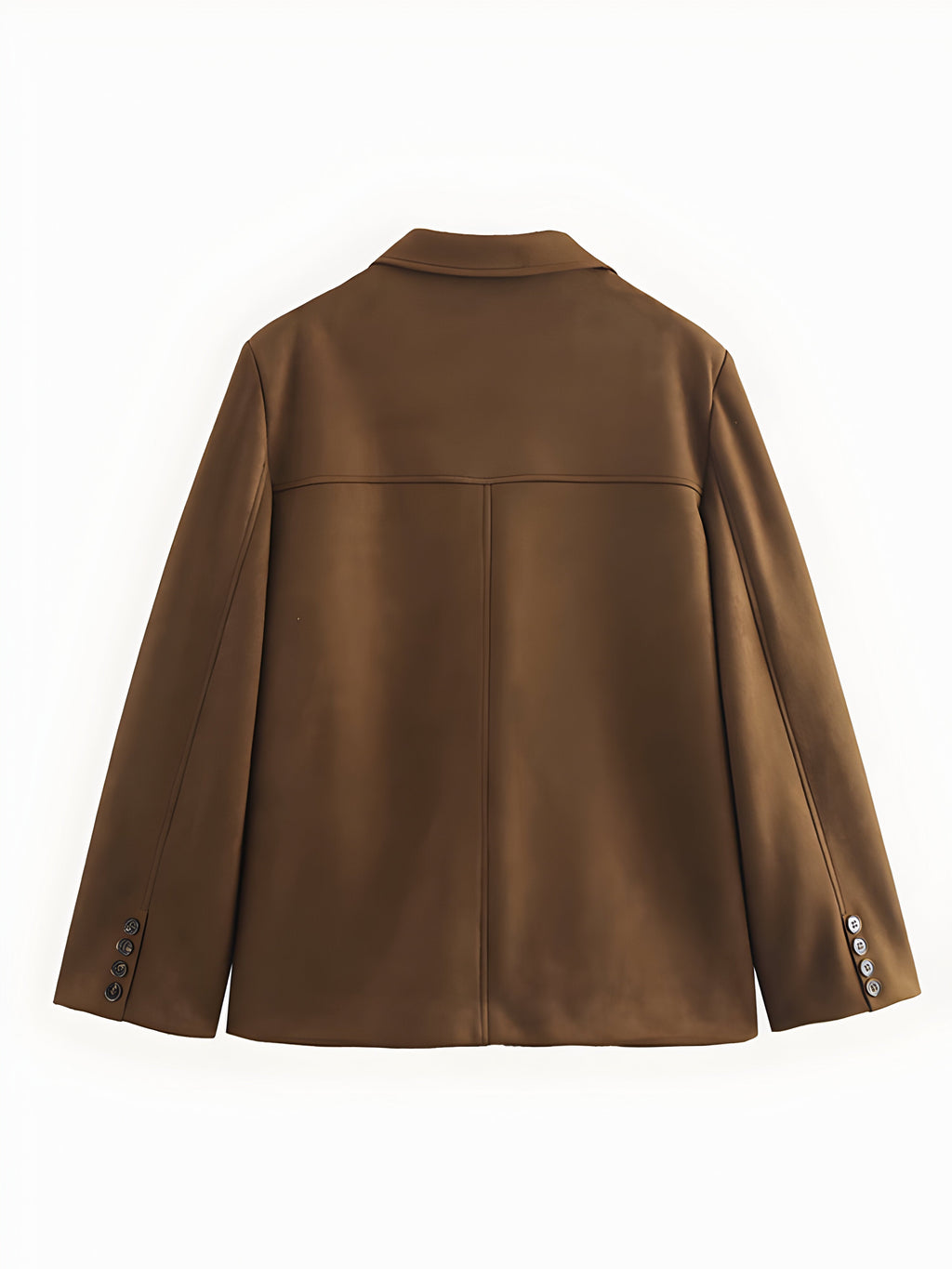NOUVEAU RICHE Klassische Wildlederjacke Für Zeitlosen Stil Hochwertiges Wildleder Material Elegante Damenjacke Ideal Für Herbst Und Winter