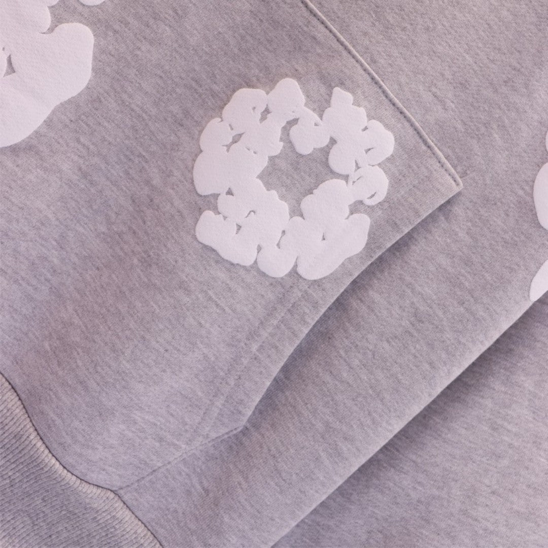 Moderner Unisex Loungewear Set Mit Blumenprint | Hose 8