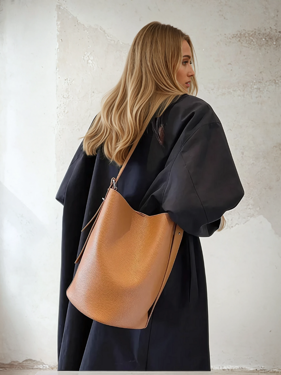 NOUVEAU RICHE Chāme | Damen Handtasche – Edles Leder-Finish, Zeitloses Design & Luxuriöse Eleganz
