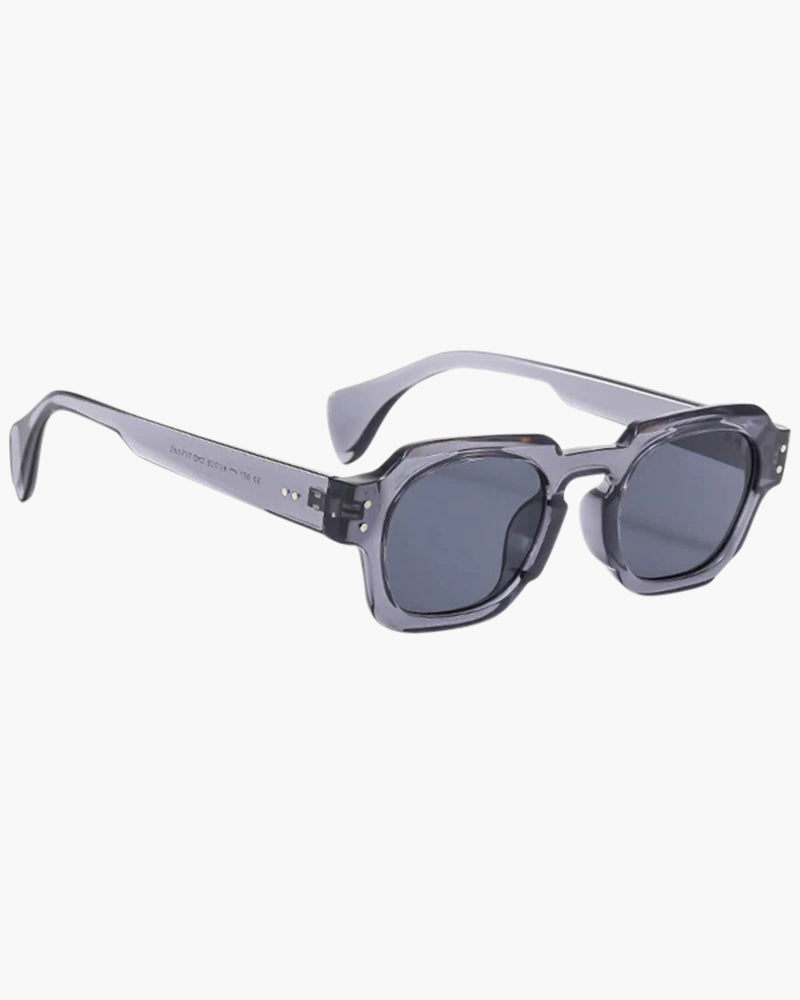 NOUVEAU RICHE Monaco Sonnenbrille mit UV-Schutz und elegantem Design – Schwarz Grau