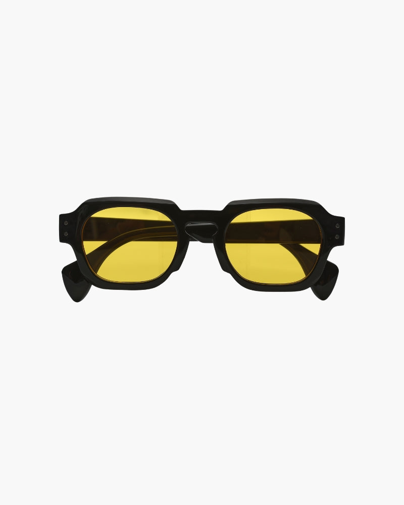 NOUVEAU RICHE Monaco Sonnenbrille mit UV-Schutz und elegantem Design – Schwarz