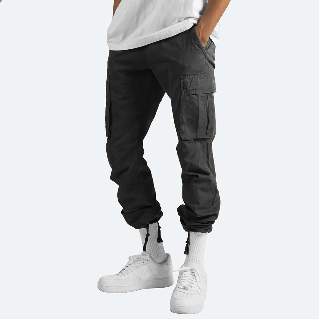 NOUVEAU RICHE Multifunktionale Herren Cargohose Mit Mehreren Taschen