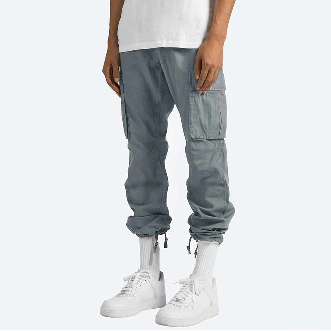 NOUVEAU RICHE Multifunktionale Herren Cargohose Mit Mehreren Taschen