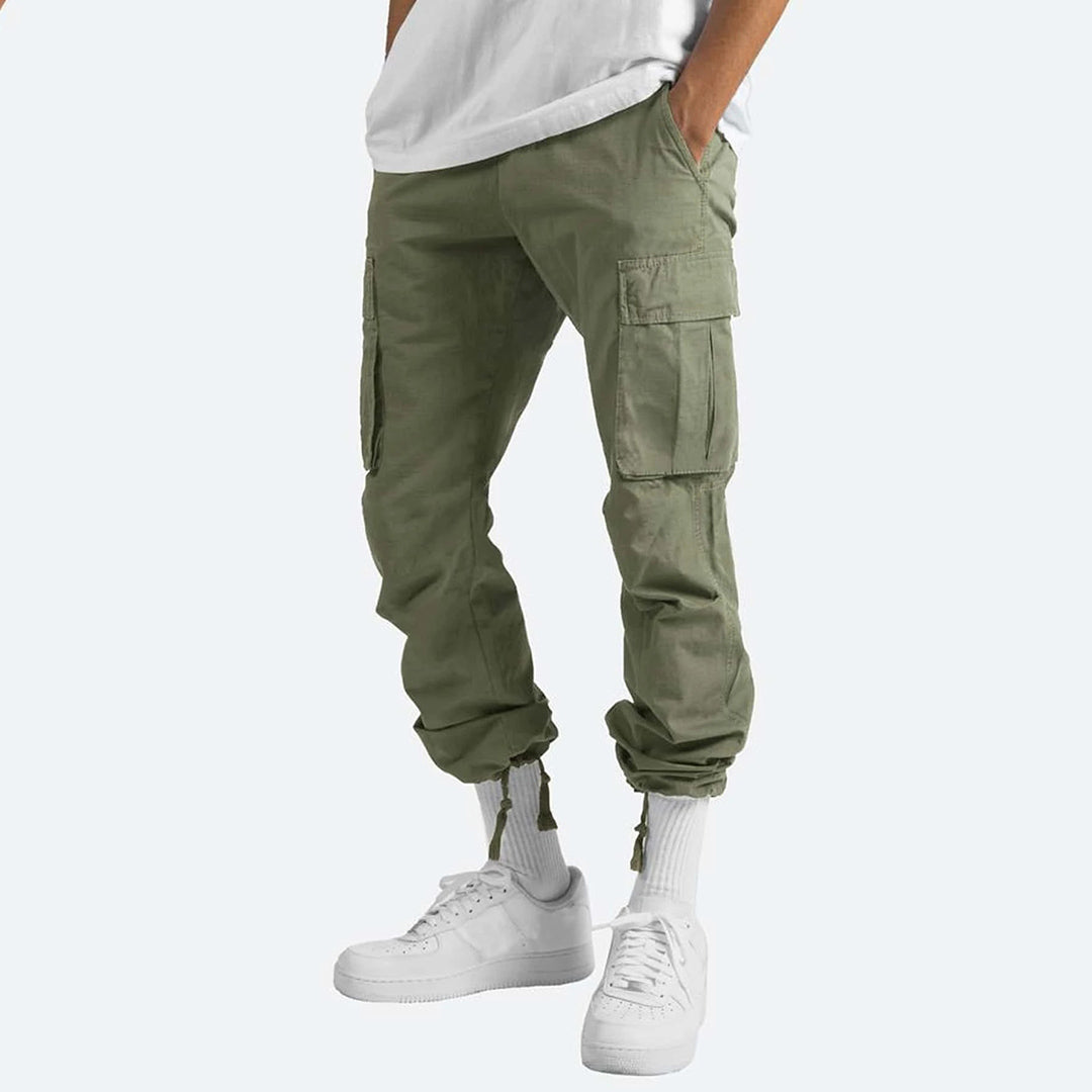 NOUVEAU RICHE Multifunktionale Herren Cargohose Mit Mehreren Taschen