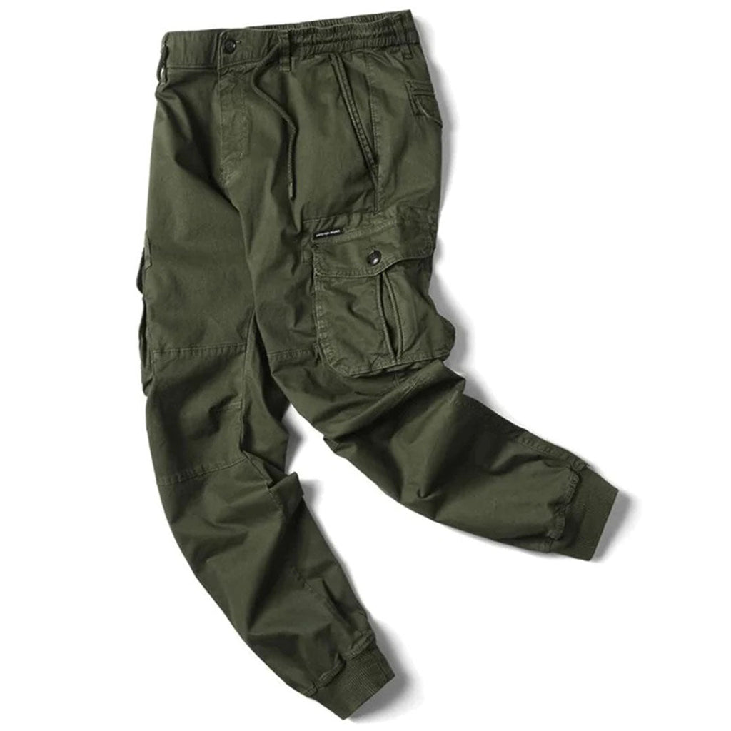 NOUVEAU RICHE Multifunktionale Herren Cargohose Weich Stretch Baumwolle
