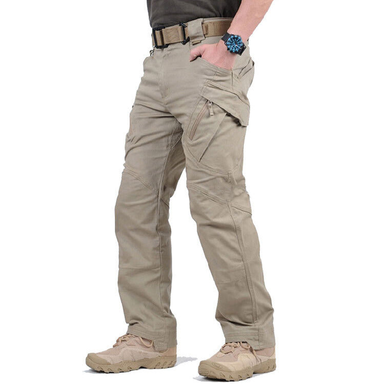 NOUVEAU RICHE Multifunktionale Wasserdichte Trekkinghose Atmungsaktiv Khaki (fast ausverkauft)
