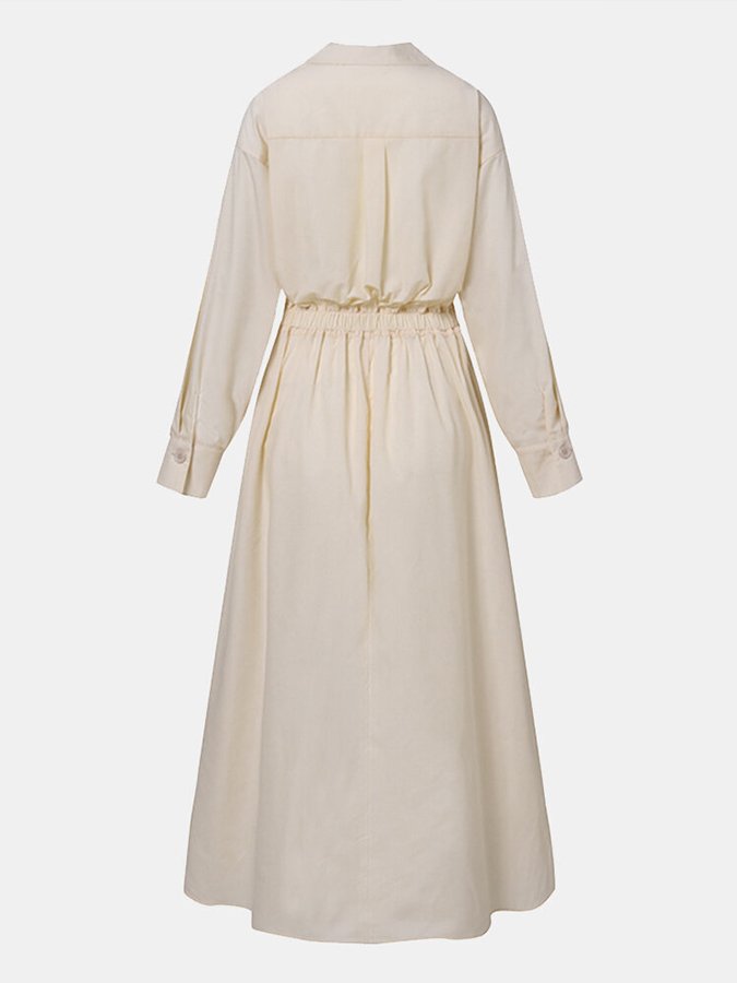 NOUVEAU RICHE Elegantes Damenkleid Vintage Stil Leichter Stoff Zeitlos