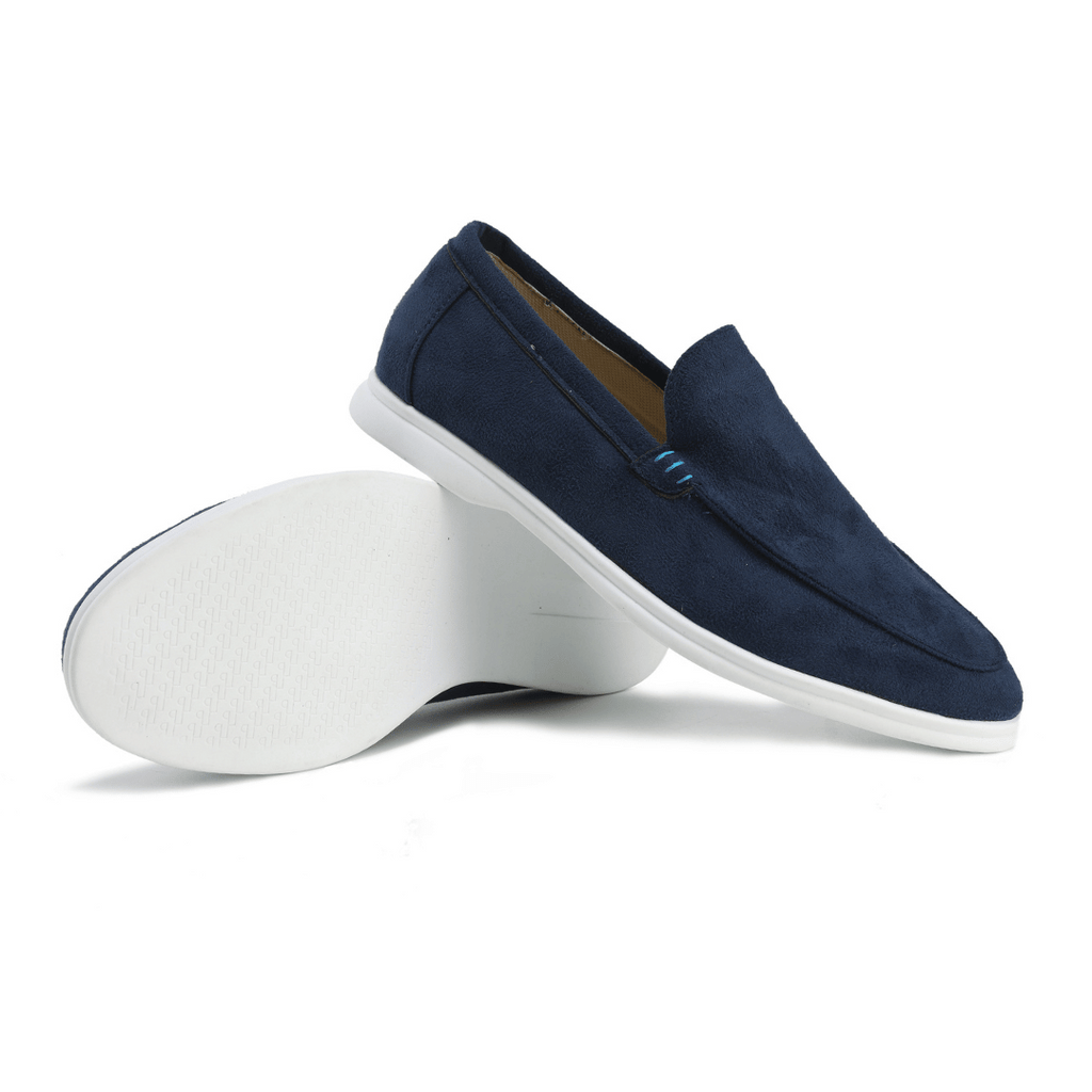 NOUVEAU RICHE Herren Wildleder Slipper Mit MemorySchaum Einlegesohle