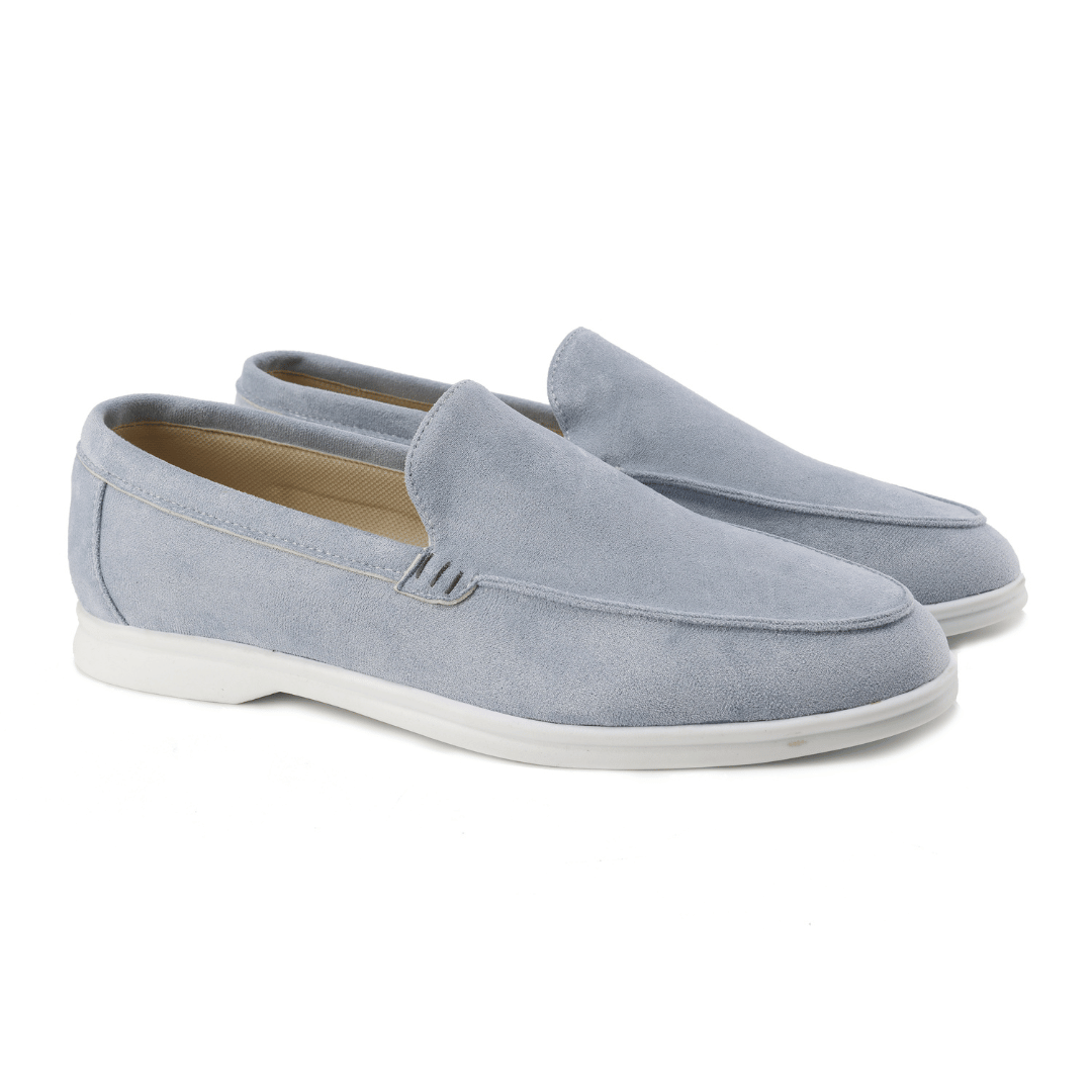 NOUVEAU RICHE Herren Wildleder Slipper Mit MemorySchaum Einlegesohle