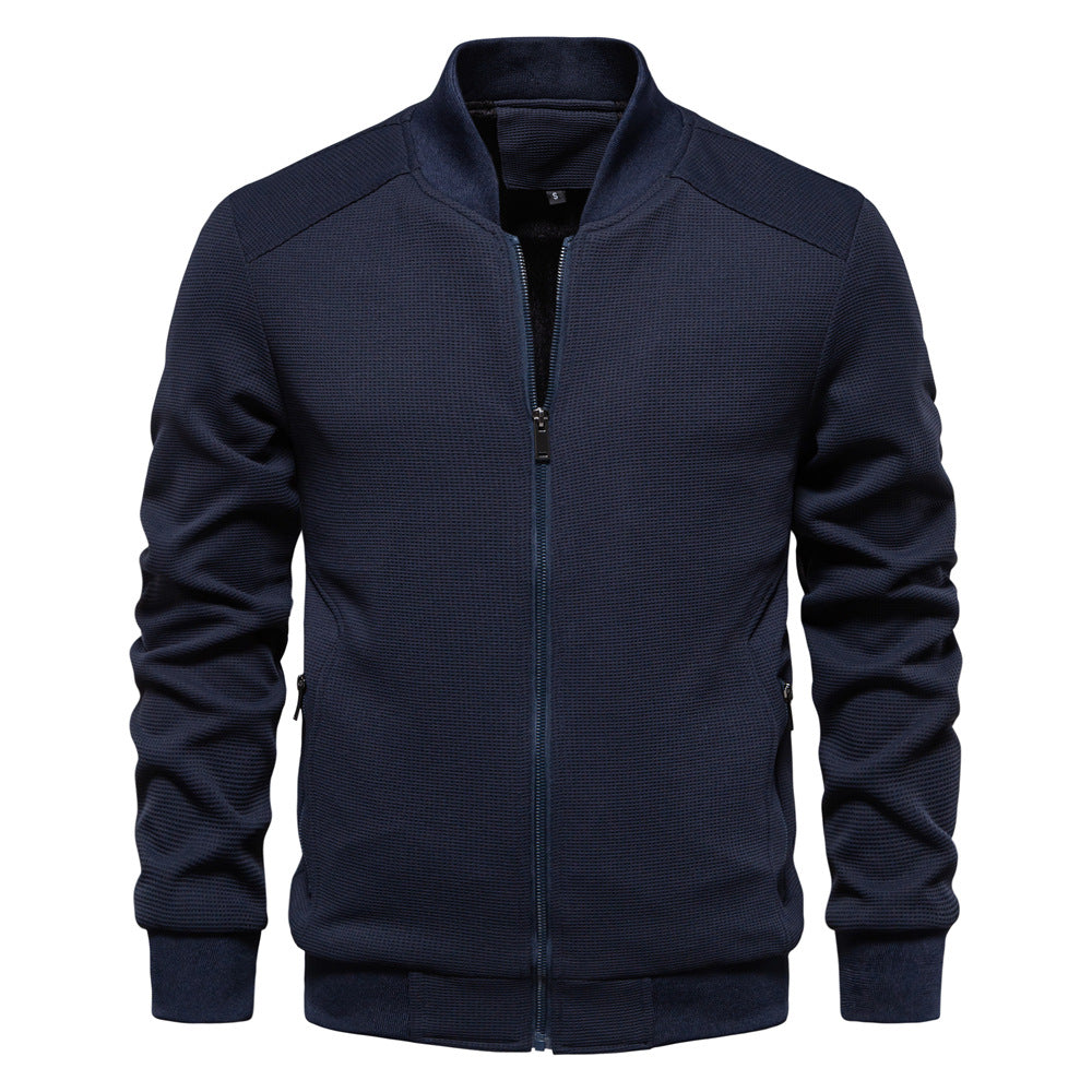 NOUVEAU RICHE Isolierte Herbst- und Winterjacke Für Outdoor Abenteuer Marineblau