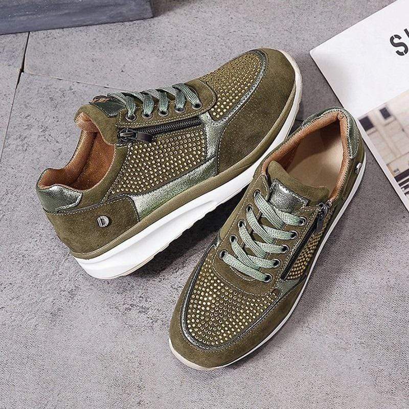 NOUVEAU RICHE Freizeitschuhe Ballenzehen Damen Bequem Stützend
