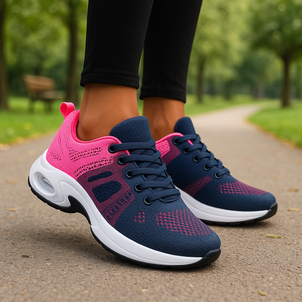 NOUVEAU RICHE Wanderschuhe Damen Leicht Bequem Alltag