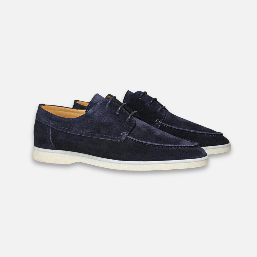 NOUVEAU RICHE Stilvolle Herrenschuhe Mit Moderner Silhouette Für Anlässe Dunkelblau
