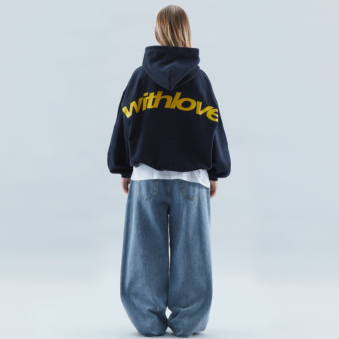NOUVEAU RICHE Stylischer Winter Hoodie Mit Weicher Wärme Und Kapuze Marineblau