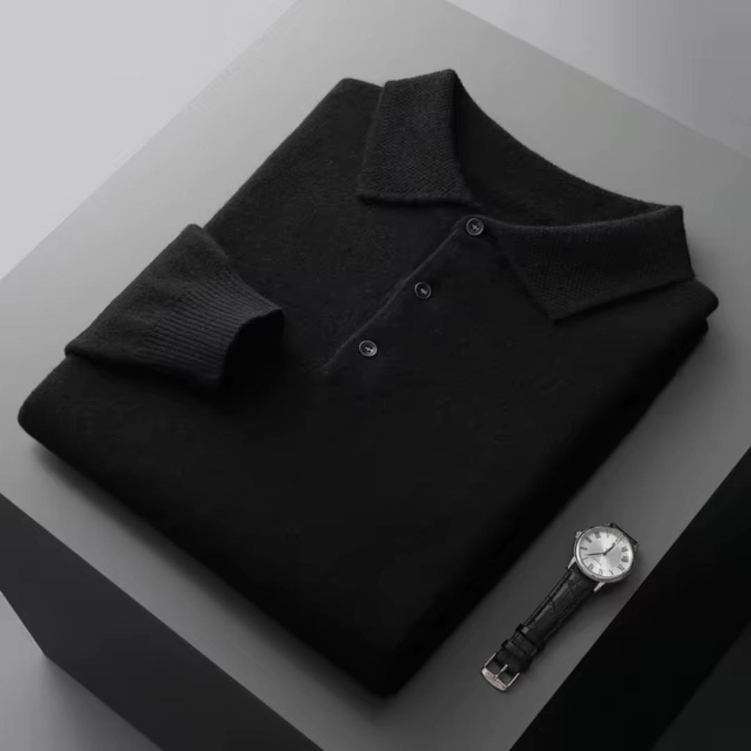 NOUVEAU RICHE Weicher Wollpullover Für Alltag Und Festliche Anlässe Schwarz