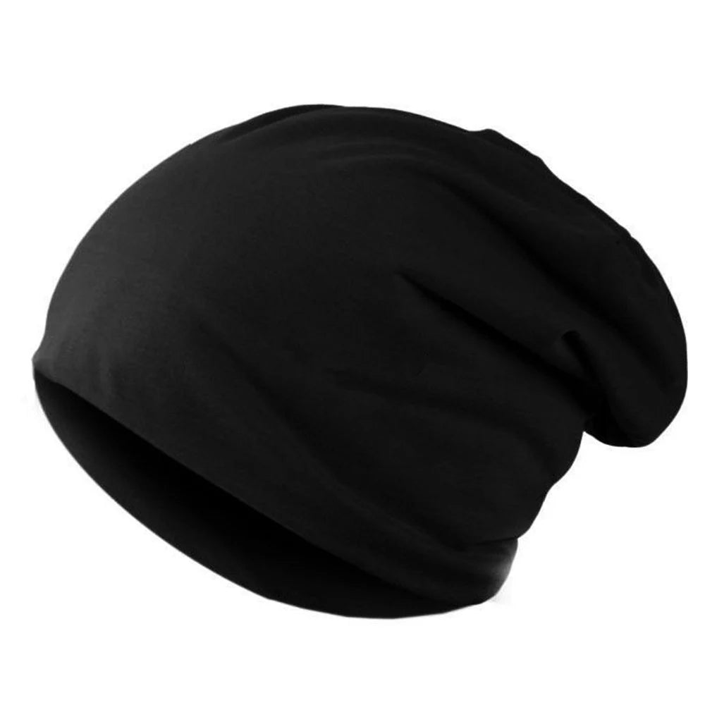 Neue, einfarbige, lässige Beanie-Mütze für Herren, Herbst und Frühling, Hip-Hop-Stil, weiche Ohrenwärmer, winddichte Outdoor-Mütze 10