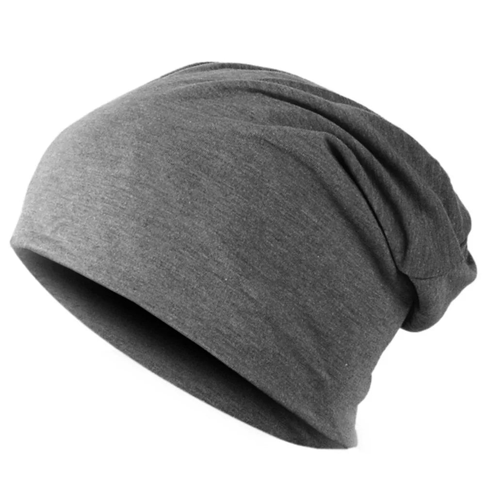 Neue, einfarbige, lässige Beanie-Mütze für Herren, Herbst und Frühling, Hip-Hop-Stil, weiche Ohrenwärmer, winddichte Outdoor-Mütze 8