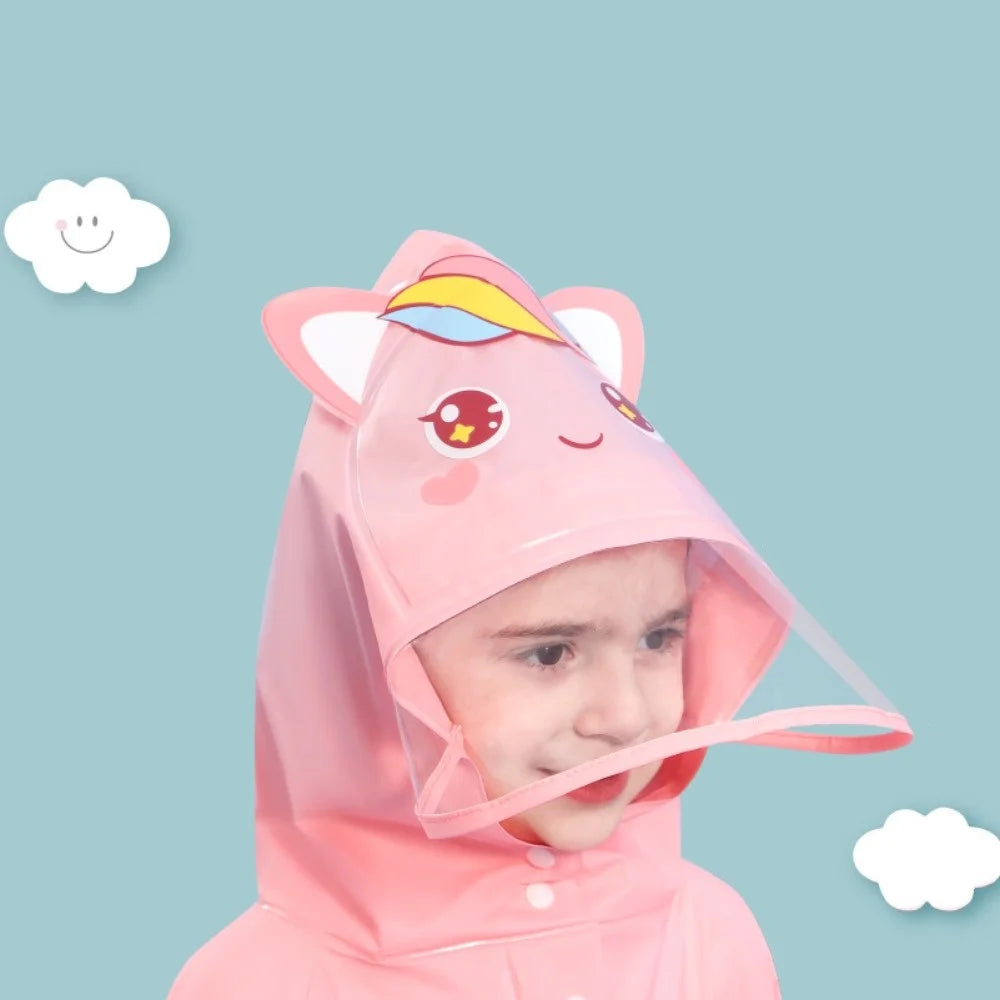 NOUVEAU RICHE Kinder Regenmantel Dinosaurier Einhorn Regenponcho