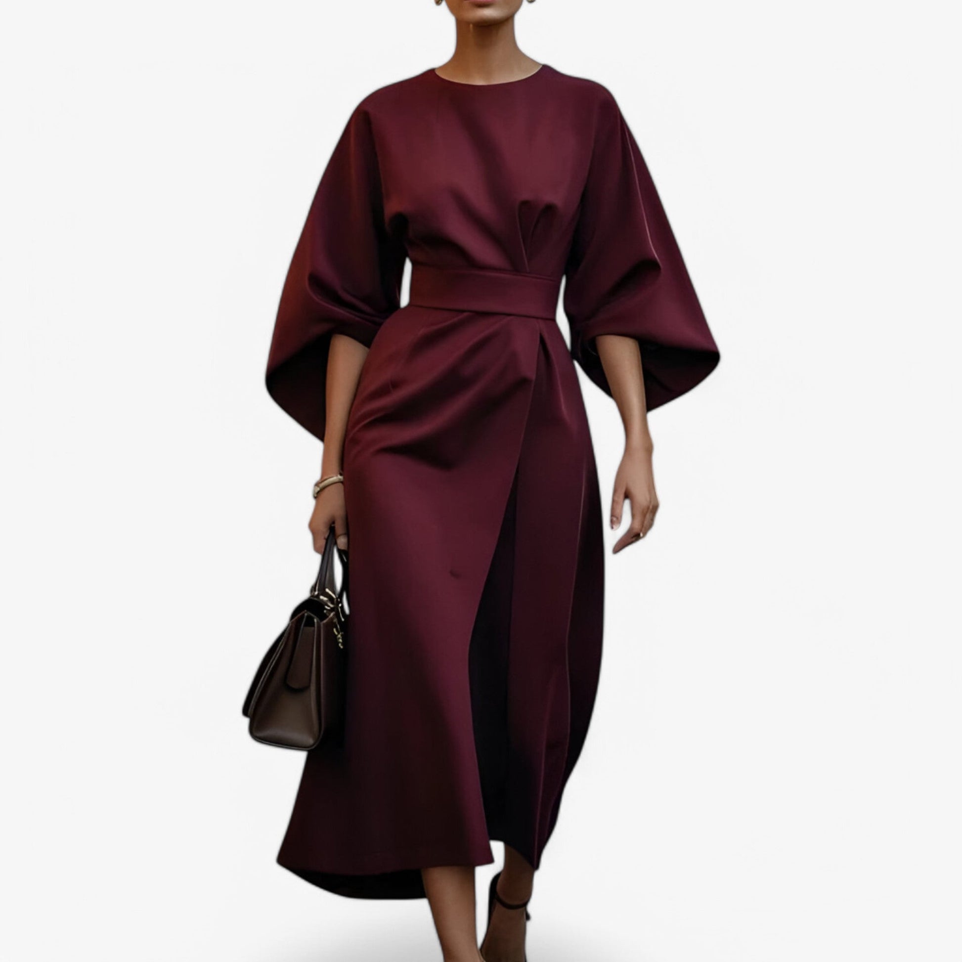 NOUVEAU RICHE Elora | Asymmetrisches Damen-Festkleid – Mutige Fusion aus Anmut & modernem Design für die Stadt Bordeaux