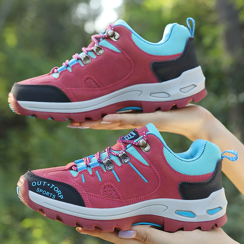 NOUVEAU RICHE Herren Stylische Wander Schuhe Griffige Sohle Terrains
