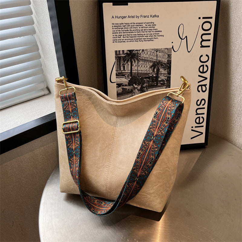 NOUVEAU RICHE Damen Tasche – Stilvolle Alltagstasche mit Komfort und Hoher Funktionalität Beige