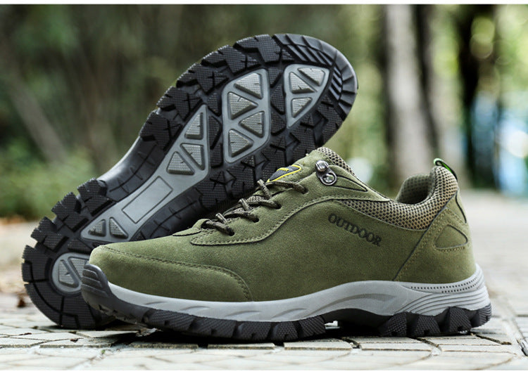 NOUVEAU RICHE Herren Wander Schuhe Profilierte Außensohle Schnürschuhe