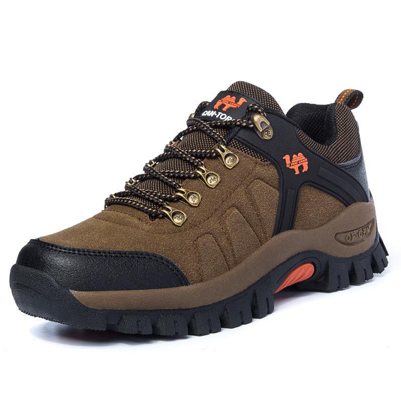 NOUVEAU RICHE Herren-Wanderschuhe Robuste Bauweise Außensohle Stabilität Khaki