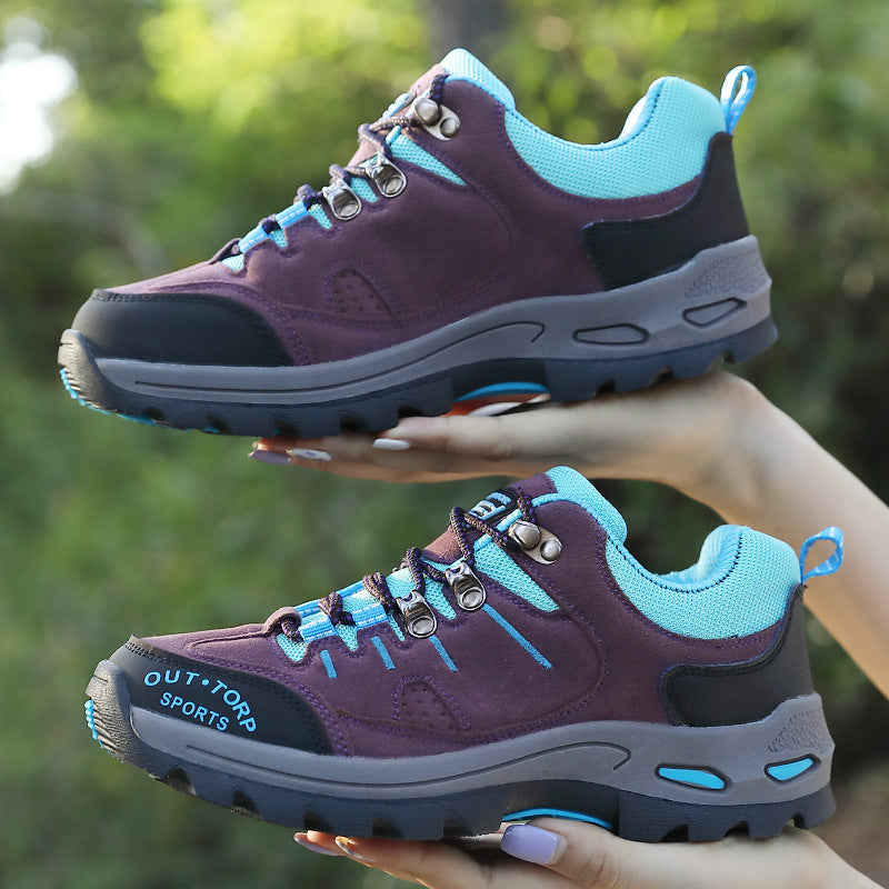 NOUVEAU RICHE Herren Stylische Wander Schuhe Griffige Sohle Terrains