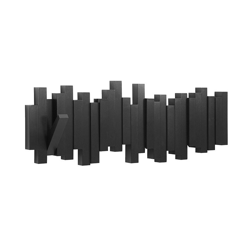 NOUVEAU RICHE Piano-Wandhaken für eine elegante Raumorganisation Schwarz