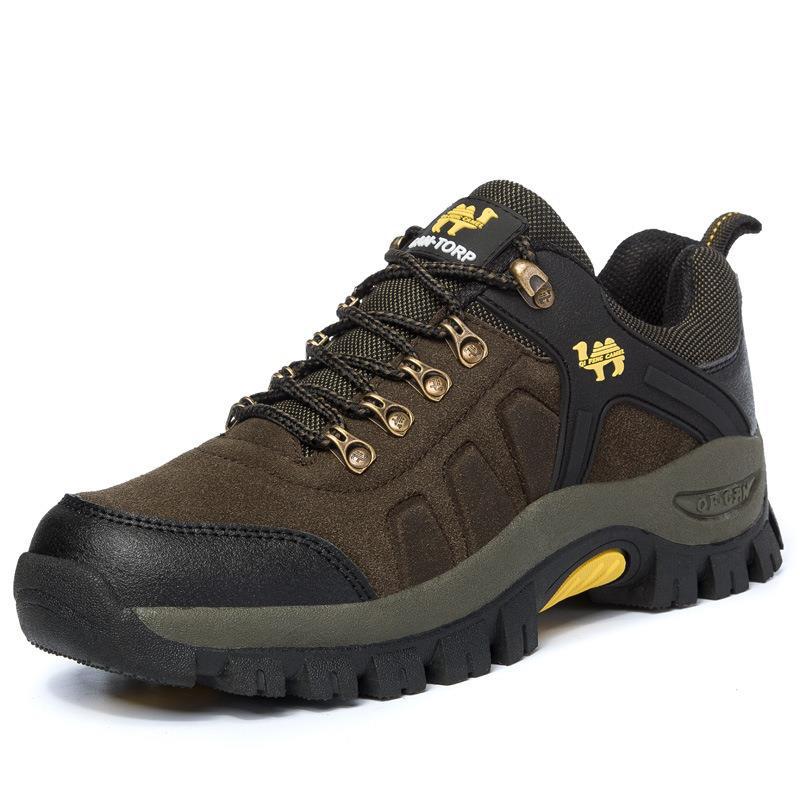 NOUVEAU RICHE Herren-Wanderschuhe Robuste Bauweise Außensohle Stabilität Braun