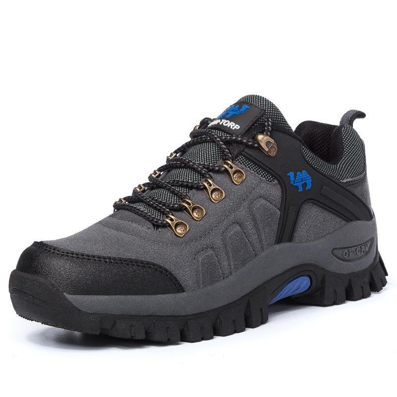 NOUVEAU RICHE Herren-Wanderschuhe Robuste Bauweise Außensohle Stabilität Grau