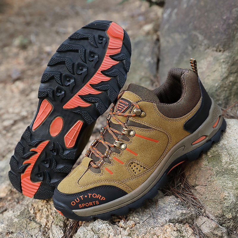 NOUVEAU RICHE Herren Stylische Wander Schuhe Griffige Sohle Terrains