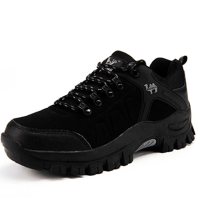 NOUVEAU RICHE Herren-Wanderschuhe Robuste Bauweise Außensohle Stabilität Schwarz