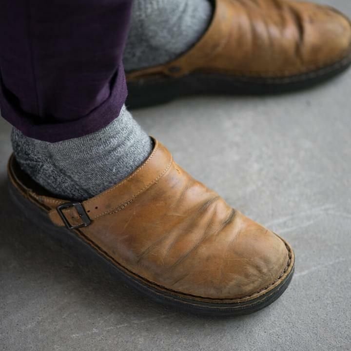 NOUVEAU RICHE Herren Mules Mit Ergonomischer Fußbettstütze