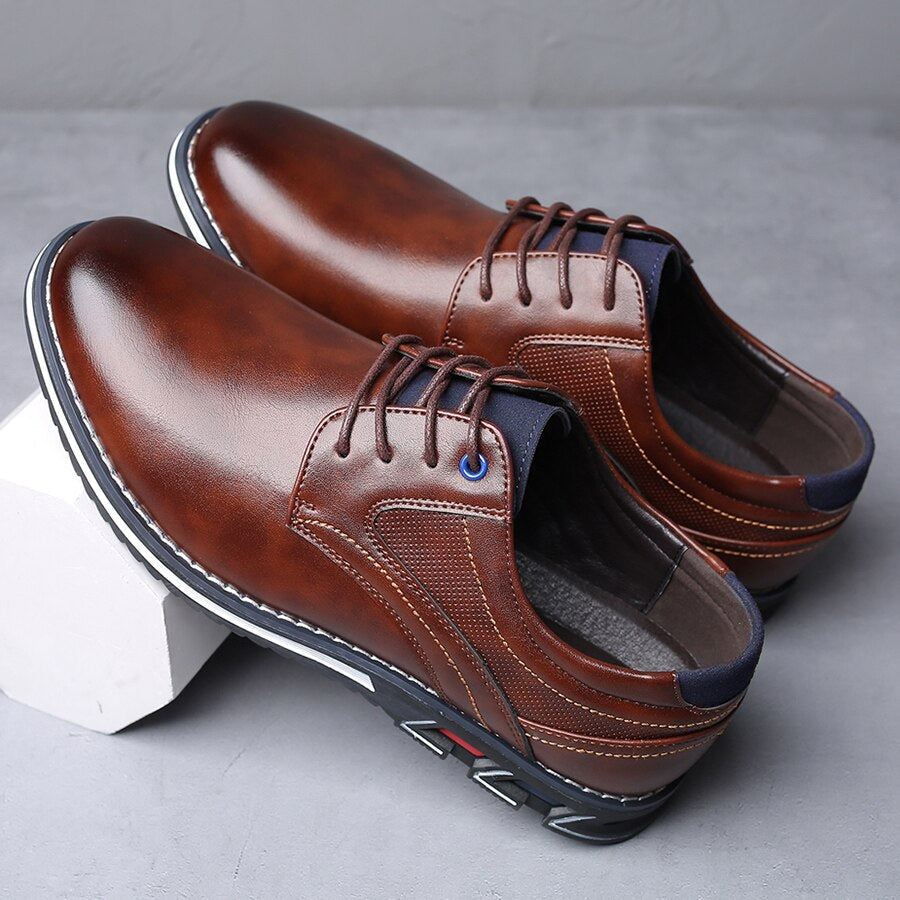 NOUVEAU RICHE Herrenschuhe Für Den Alltag Mit Dämpfung Braun